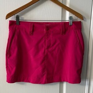 Under Armour Bright Pink Performance Skort
